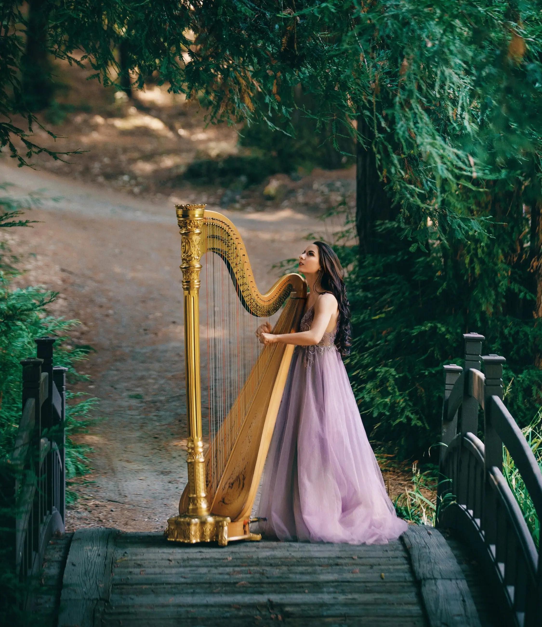 Aysha Gomez-Kureishi Wedding Harpist