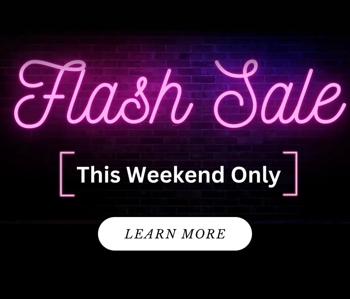 flash sale banner