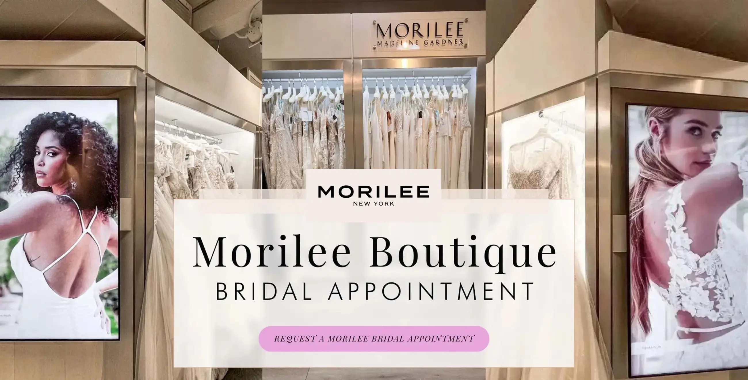 Morilee boutique appointments at Trudys Brides